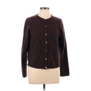 Charter Club Cashmere Brown Cardigan size Large